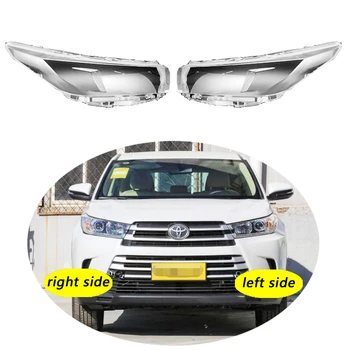 Használja A Toyota Highlander 2018-2020 Átlátszó Fényszóró Fedelét lámpabúra Első Fényszóró Shell Lámpaernyő Lencse shell Kép
