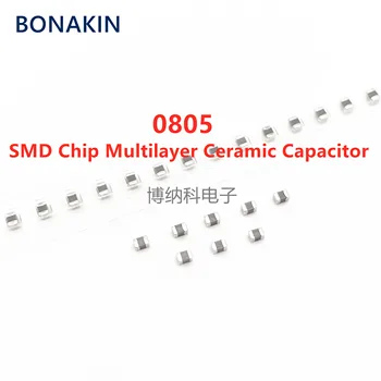 20DB SMD Chip Többrétegű Kerámia Kondenzátor 2012 0805 100UF 107M 6.3 V 10V 16V X5R 20% MLCC Kép