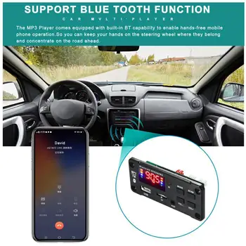 2x25W Erősítő MP3 Dekóder Testület Bluetooth-kompatibilis Autós FM Rádió Audio Modul Kép