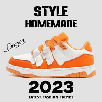 Cipő Designer Cipők 2023 Tavaszi Nyári Divat Férfiaknak Gördeszka Alkalmi Tenisz Nő Street Style Lélegző Cipő Kép