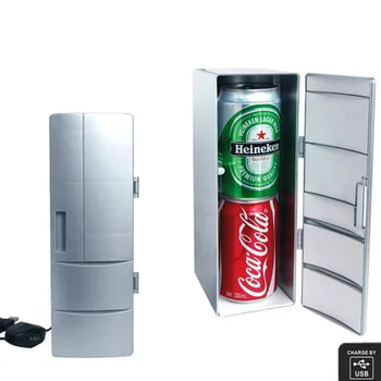 Gyári értékesítés közvetlen Mini USB hűtő kreatív Mini Hűtőszekrény Mini gyógyszer, kozmetikai hűtőszekrény Kép