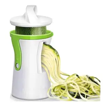 1db nagy teljesítményű Spiralizer Zöldség Szeletelő Spirál Szeletelő Vágó Cukkinis Tészta Tészta Spagetti Multifunkcionális Élelmiszer, Szeletelő Kép