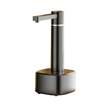 Automatikus Víz Adagoló Elektromos vízszivattyú állvánnyal USB Töltés 3-Futómű Okos Víz Adagoló Szivattyú Haza, Fekete Kép