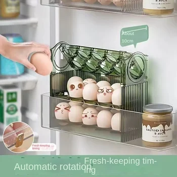 Tojás tároló doboz automatikusan beforgatja a különleges tároló doboz, konyha tojás tojás tároló állvány. Kép