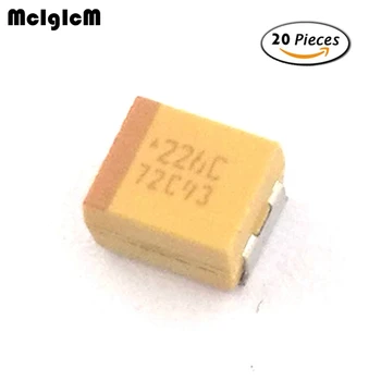 MCIGICM 20db B 3528 22uF 16V SMD tantál kondenzátor Kép