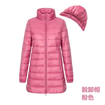 2023 Női Ruházat, Őszi-Téli Új, könnyű, nagy méretű kabát, közepes hosszúságú, plusz méretű női kabát 0907 Kép