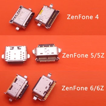 5db USB Töltő Port Plug Dock Csatlakozó Aljzat Asus Zenfone 4 ZE554KL / 5 2018 ZE620KL 5Z ZS620KL / 6 2019 6Z ZS630KL Kép