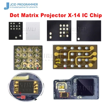 JC JCID Mátrix Projektor IC 13 14 Chip Kábel iPhone-X-12Pro Max iPad MINI Pro 3/4 Univerzális Arcát ID IC Probléma Javítása Kép