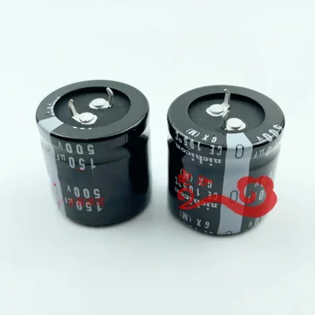 (1db) nichicon elektrolit kondenzátor 450V150UF új, eredeti 500V 150UF nagyfeszültségű kondenzátor kondenzátorok 400V Kép