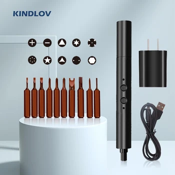 KINDLOV Elektromos Csavarhúzó Készlet Vezeték nélküli Dril Vezető Mini Többfunkciós Xiaomi Mobiltelefon, Számítógép Karbantartás Szerszám Kép