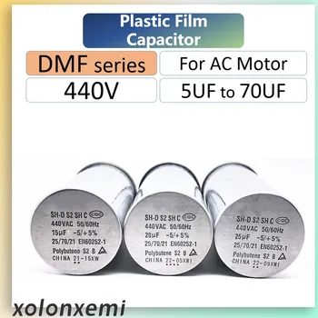 1db Műanyag Fólia Kondenzátor DMF 440V AC Motor Panasonic klímaberendezés kezdő kondenzátor 13uf 20uf 35uf 50uf 70uf 90uf Kép