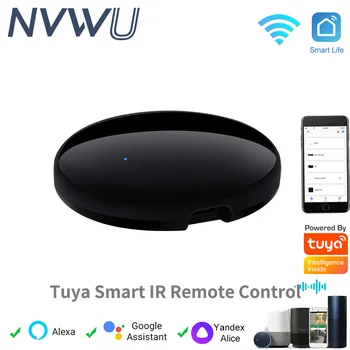 Tuya Okos, Univerzális INFRAVÖRÖS Távirányítóval Tuya a Smart Home Automation Távirányító TV, Légkondicionáló Működik, Alexa, a Google Haza Kép