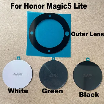 Eredeti Huawei Honor Magic5 Lite Hátsó Kamera Lencse Üveg, Hátsó Kamera Üveg Öntapadó Matrica Ragasztó Magic 5 Lite rmo-k-NX3 Kép