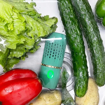 Vezeték nélküli Növényi Mosó Hordozható 4200mAh Növényi Tisztító Készülék USB-Töltés Háztartási Távolítsa el a Növényvédőszer-a Tiszta Edények Kép