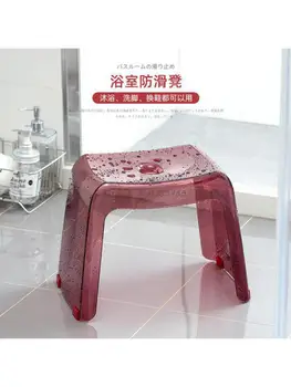 Japán fürdőszoba széklet haza fürdő széklet csúszásmentes fürdőszoba, wc, kis szék szék szék műanyag idős fürdő széklet Kép
