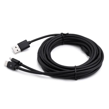 300cm Quick Charge Kábel elektromos Vezetéket USB Töltő Kábel Vonal P5 Tápkábel Játék Tartozékok Csere Rész Kép