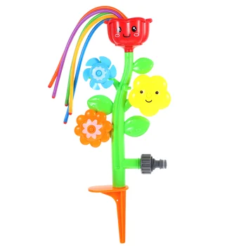 Víz Sprinkler Játékok Gyerekeknek Szabadban, Kertben Virágot Locsoló Játékok Kerti Víz Spray Szórófej Nyári ( Random Virág Kép