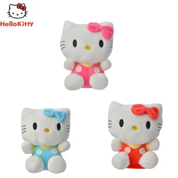 20 CM Hello Kitty Plüss Aranyos KT-Macska Játékok, Babák, Plüss Puha Párna Kanapé Párna Gyermekek Karácsonyi Ajándékok Kép