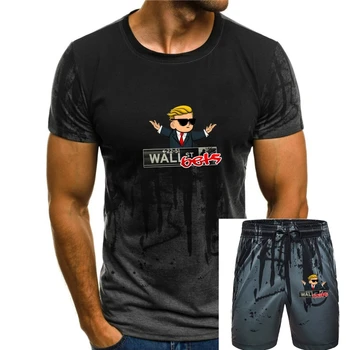 A Wall Street játékos, akik harajuku T-shirt Túlméretezett Maximum 100 pamut blúz, férfi ruházat, Vintage Póló Unisex alkalmi Pulóver Kép